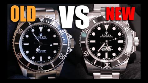 rolex submariner new vs old model|new Rolex Submariner 2021.